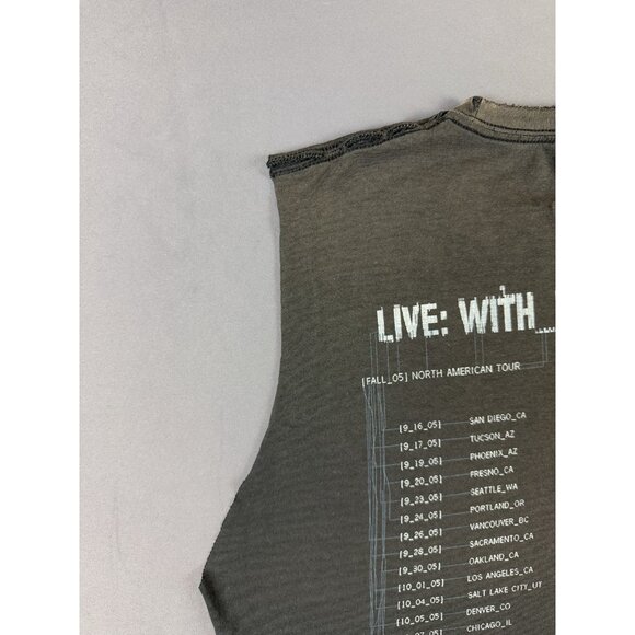 Vintage Y2K Nine Inch Nails Live With Teeth 2005 Promo Concert Fade Black Tour - Picture 8 of 16